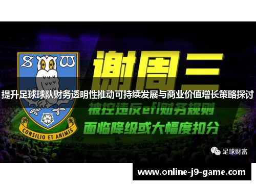 提升足球球队财务透明性推动可持续发展与商业价值增长策略探讨